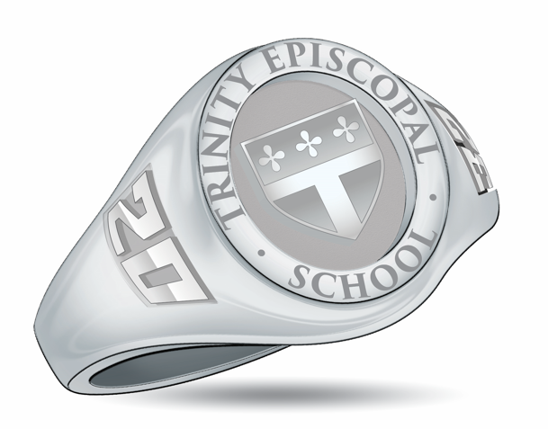 Trinity Episcopal School Signet Ring - Female Style 955P
