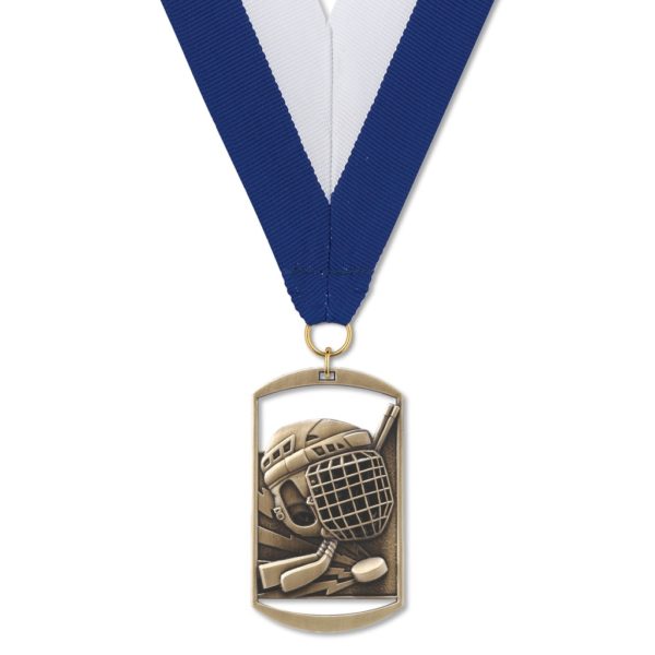 No. 105 Dog Tag Medallion: HOCKEY - Image 2