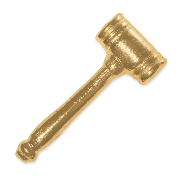 Letterman Pin: Gavel