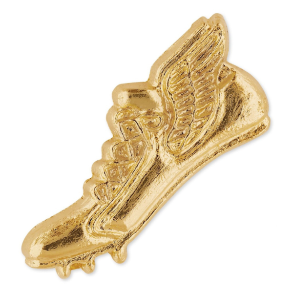 Letterman Pin: Track Running Shoe w/ Wings