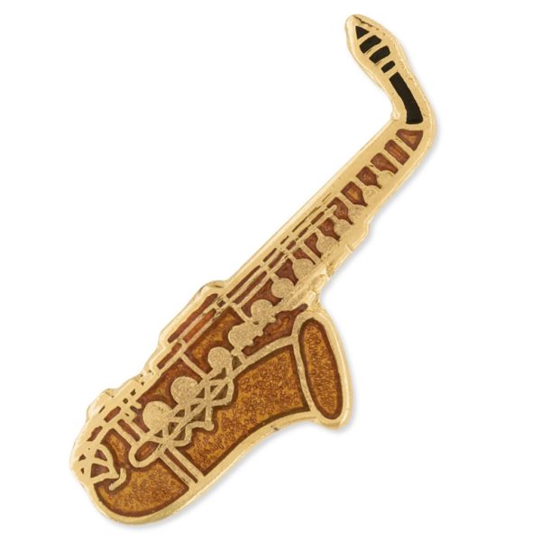 Instrument Pin: Saxophone