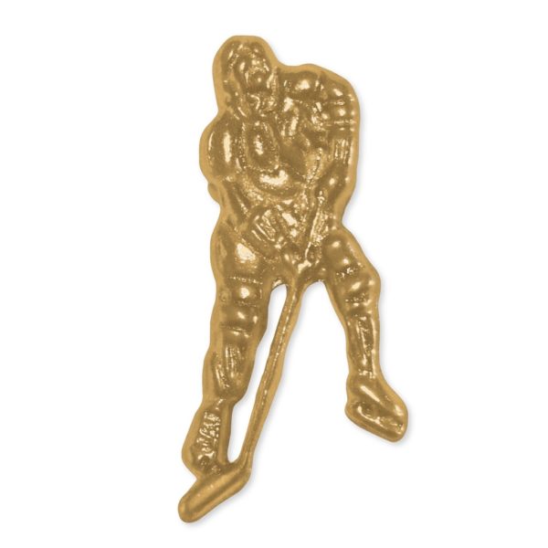 Letterman Pin: Hockey Player Ice