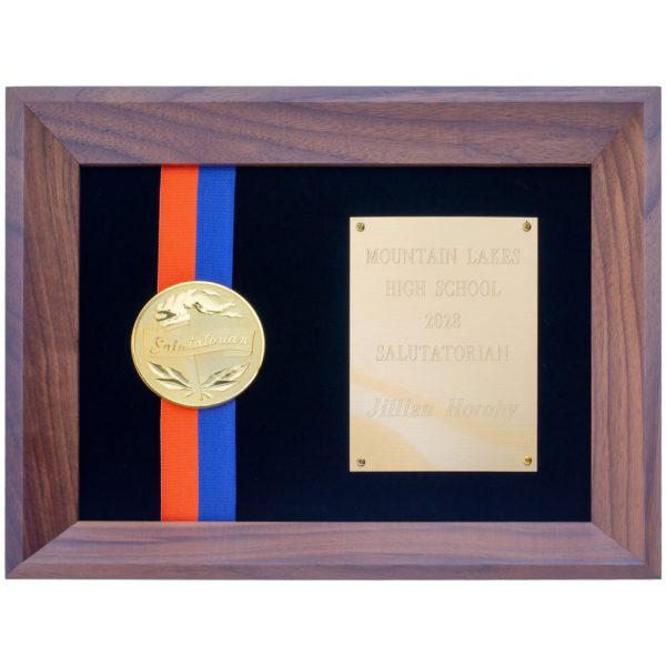 Medallion Shadow Box Plaque (12-1/4" x 9-1/2")