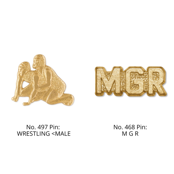 Letterman Pins: Wrestling - Image 2