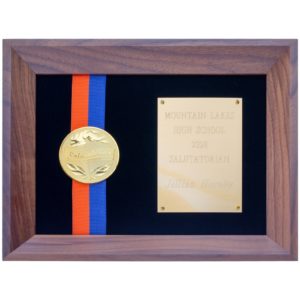 Medallion Shadow Box Plaque - 12 1/4 X 9 1/2