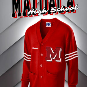 Matoaca Letter Cardigan