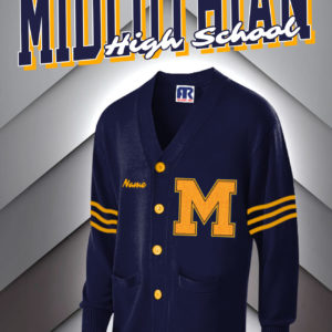 Midlothian Letter Cardigan