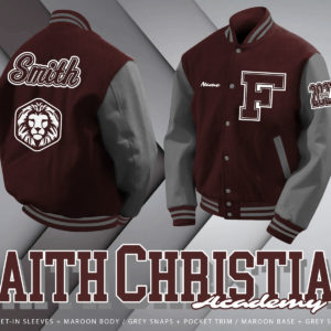Faith Christian Academy Letter Jacket