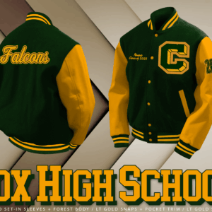 Frank W Cox Letter Jacket