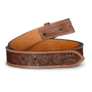 Sunflower Leather Belt