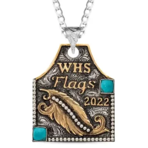 Martina Cow Tag Necklace